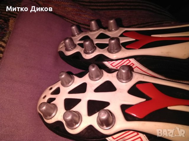 DIADORA RUGBY обувки с метални бутони освен за ръгби стават и за футбол като нови №44, снимка 10 - Футбол - 38762293