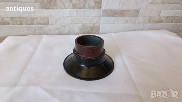 Стара настолна лупа от бакелит - Антика, снимка 1