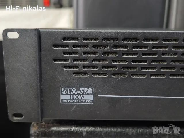 професионално крайно стъпало усилвател iMG Stage Line STA-750, снимка 2 - Ресийвъри, усилватели, смесителни пултове - 56103335