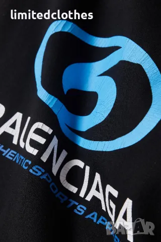 BALENCIAGA Surfer Sports Apparel Logo Print Oversized Мъжка / Дамска Тениска size XS (S / M), снимка 7 - Тениски - 47384529