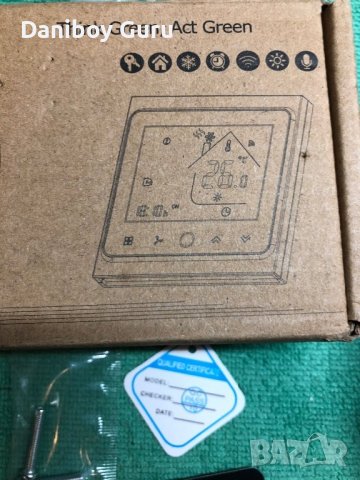 Интелигентен термостат Дигитален  Wi-Fi регулатор на температурата 5A Водно отопление, електрическо, снимка 2 - Друга електроника - 38475487