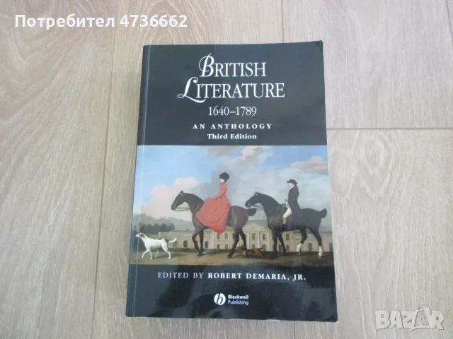 British Literature Anthology- Third edition - Blackwell Publishing