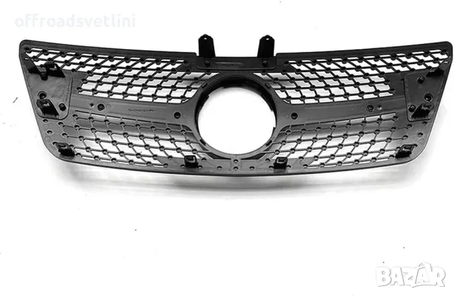 Хромирана Предна решетка за Мерцедес Mercedes W164 ML320 ML350 ML550, снимка 2 - Аксесоари и консумативи - 48377126