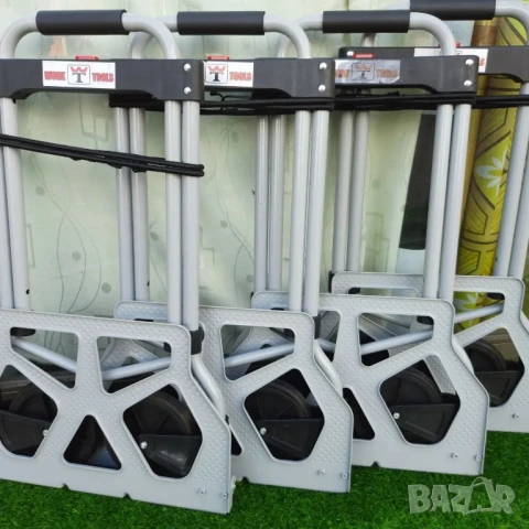 Многофункционална сгъваема количка – Вашият верен помощник при пазаруване и пренасяне, снимка 4 - Други стоки за дома - 50843637