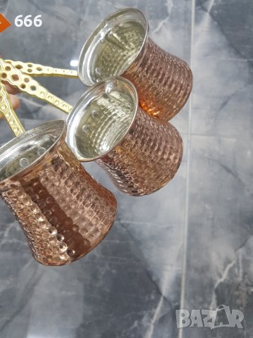 Медни джезвета, снимка 2 - Аксесоари за кухня - 42466938