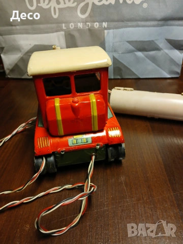 Стара китайска играчка трактор., снимка 4 - Колекции - 53681667