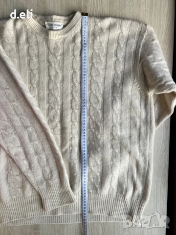 John Crosby 🇺🇸 Кашмир Страхотен пуловер Унисекс, снимка 5 - Пуловери - 53022277