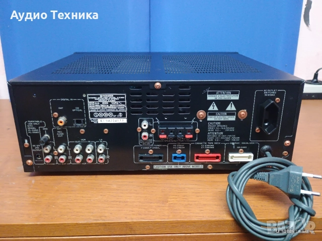 Стерео усилвател PIONEER A-Z360. Оптичен вход и няколко режима включително съраунд ефект , снимка 13 - Ресийвъри, усилватели, смесителни пултове - 52393986