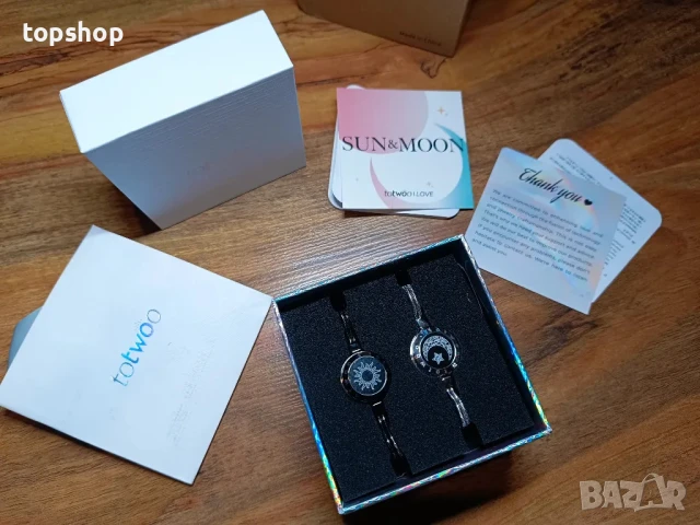 Различни варианти TOTWOO гривни за влюбени - Дизайнерска серия, снимка 16 - Смарт гривни - 50575514