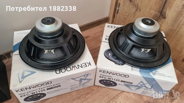 субуфери kenwood kfc-w112s, снимка 2 - Тонколони - 53711869