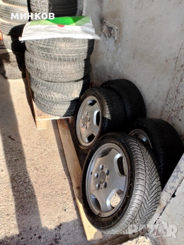 Джанти за Мерцедес А класа, В , С , Е 15 цола 16 и 17 . Гуми и джанти всякакви размери. Тасове кап