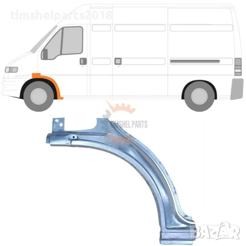 Предна вежда панел за калник FIAT Ducato-PEUGEOT Boxer- CTROEN Jumper от 1994 до 2006 год - ЛЯВО