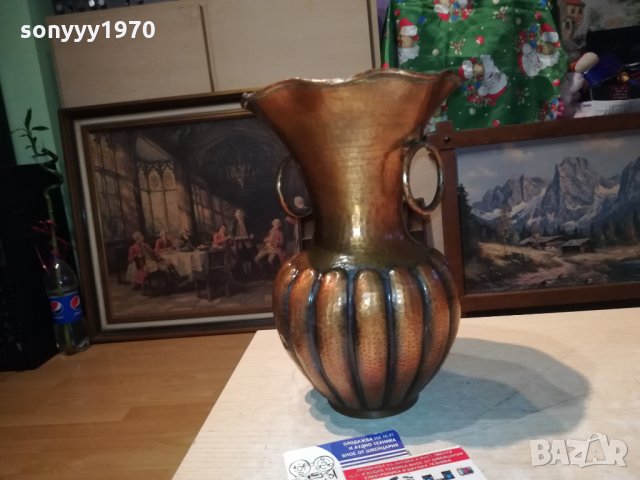 КРАСИВА ВАЗА ВНОС ФРАНЦИЯ 0811211659, снимка 5 - Антикварни и старинни предмети - 34737435