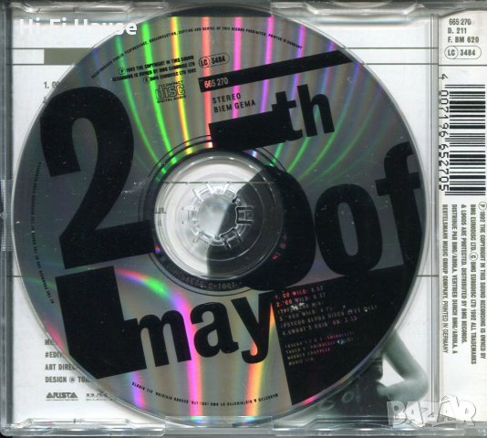 Thetwenty fufth of may-gowild, снимка 2 - CD дискове - 34748493