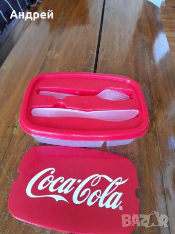 Кутия за храна на Кока Кола,Coca Cola #3, снимка 3 - Антикварни и старинни предмети - 40632564
