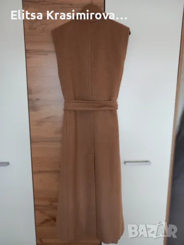 Палто Max Mara, камилска вълна, снимка 2 - Палта, манта - 56242411