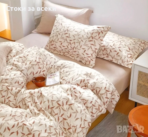 Двулицево спално бельо , снимка 3 - Спално бельо - 52953799