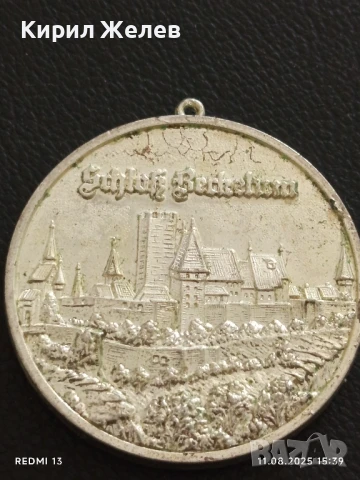 МЕДАЛ СУВЕНИР ГЕРМАНИЯ 200г. КРЕПОСТ за КОЛЕКЦИЯ 34031, снимка 5 - Антикварни и старинни предмети - 51328914