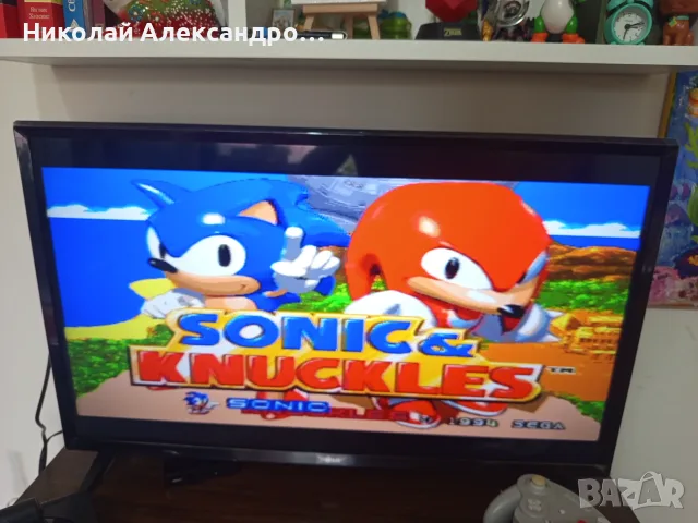 Пълен комплект Оригинална SEGA MEGA DRIVE II, снимка 5 - Други игри и конзоли - 55786140