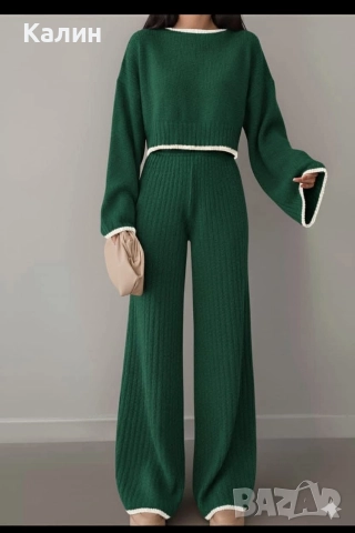 Дамски комплекти финно плетиво - три цвята - 51 лв., снимка 2 - Спортни екипи - 52673016