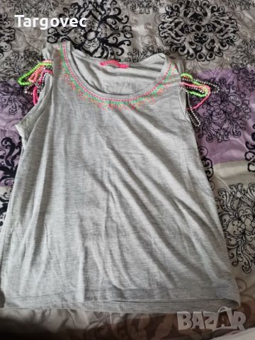 Дамска тениска с мъниста