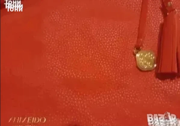 SHISEIDO Оригинал Нова Кожена Дамска Чанта , снимка 7 - Чанти - 51117721