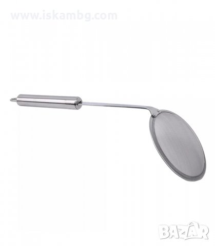 ЦЕДКА С ФИНА МРЕЖА, НЕРЪЖДАЕМА СТОМАНА - код 2999, снимка 6 - Прибори за хранене, готвене и сервиране - 33903784