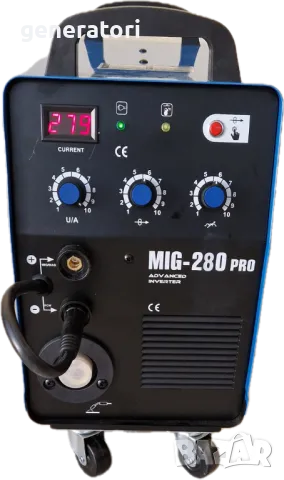 280 Ампера ТЕЛОПОДАВАЩО - MAX PROFESSIONAL - Телоподаващ Апарат 280А