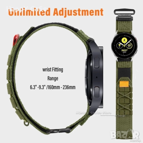 CAMOUFLAGE Каишка за Huawei Watch/Garmin/Samsung/Apple/Xiaomi/Amazfit, снимка 12 - Каишки за часовници - 51695097