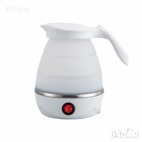 Сгъваема електрическа кана за пътуване. Преносима кана 0.6 литра, снимка 5 - Кани - 52744913