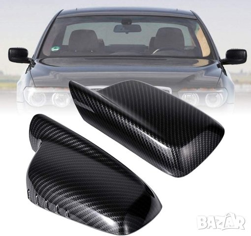 Карбонови капаци за огледала за BMW 3, E46, тунинг, капак огледало BMW E46, снимка 5 - Аксесоари и консумативи - 44423523