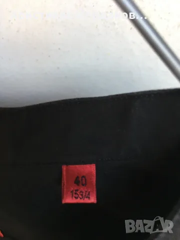 Мъжка вталена риза Boss, 40 M , снимка 7 - Ризи - 56099705