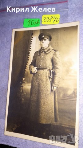 СТАРА ПРОФЕСИОНАЛНА ФОТОГРАФИЯ на ВОЙНИК от ЦАРСТВО БЪЛГАРИЯ Тип ПОЩЕНСКА КАРТИЧКА 32870
