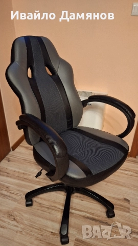 #Гейминг стол #геймърски стол #кожен стол #компютърен стол #офис стол , снимка 2 - Столове - 51946914