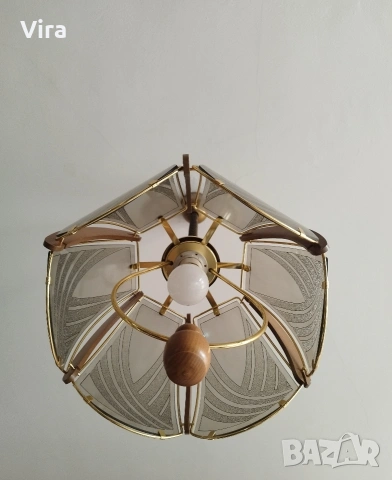 Лампа за таван, пендел немски, снимка 4 - Лампи за таван - 53309873