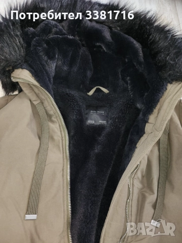 Много дебело зимно яке ZARA , снимка 4 - Якета - 52108030