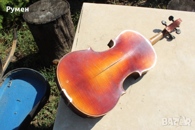  Цигулка - ретро, снимка 12 - Антикварни и старинни предмети - 51449154