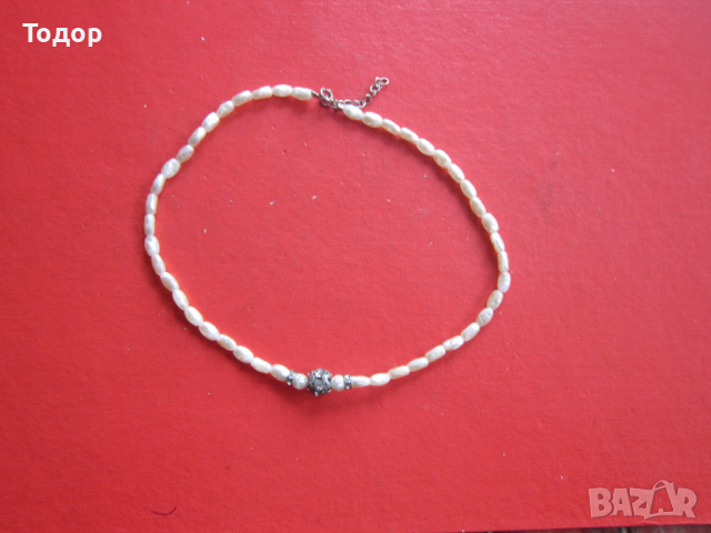 Страхотно колие гердан с перли и камъни , снимка 7 - Колиета, медальони, синджири - 36196869
