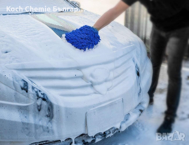 Ръкавица от микрофибър за миене и почистване на автомобилиKoch Chemie, снимка 6 - Автомивки - 36107456
