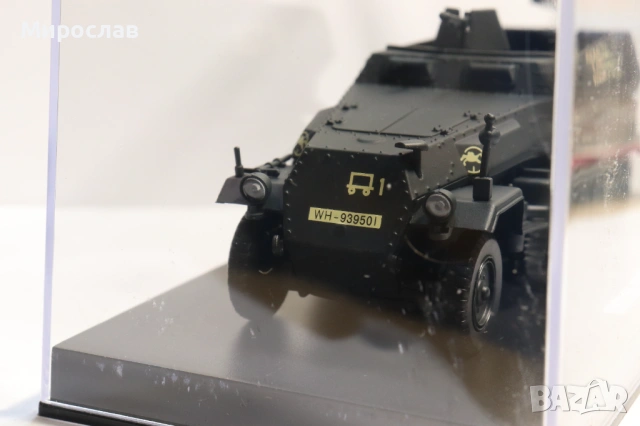 1:43 SCHUCO ТАНК КОЛИЧКА ВОЕНЕН МОДЕЛ ИГРАЧКА, снимка 9 - Колекции - 53522518