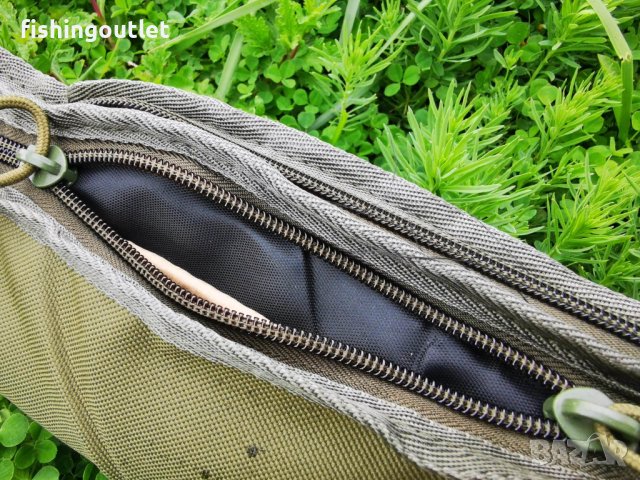 Двоен подплатен шарански калъф за въдици на 2 части / 190 и 205см, снимка 6 - Такъми - 41017099