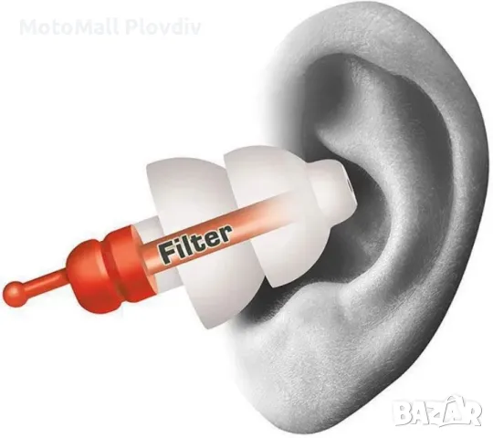 Alpine тапи за уши motosafe race мото тапи шум мотор, снимка 2 - Аксесоари и консумативи - 49243925