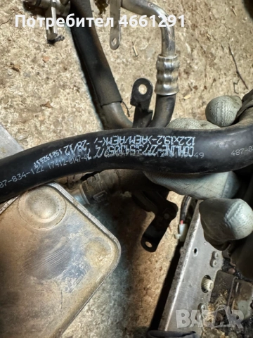 Маслопровод автоматична скоростна кутия Ауди Audi A8 D4 H4 3.0Tdi 251ps. само за 50лв. 4H0317818H, снимка 2 - Части - 52563187