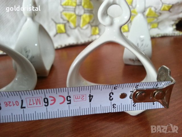 Стар български порцелан салфетници , снимка 6 - Антикварни и старинни предмети - 42170488