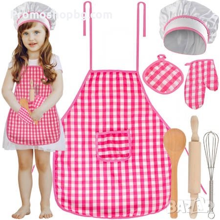 Детски готварски комплект от 7 части, снимка 1 - Играчки за стая - 40474527
