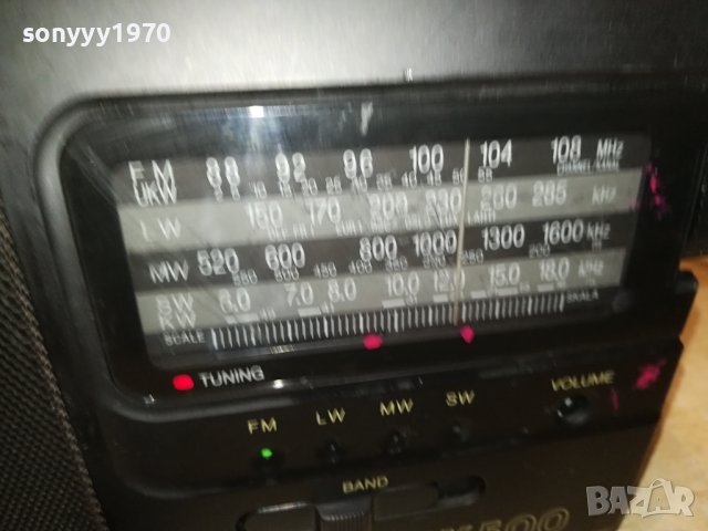 PANASONIC GX500-ВНОС SWISS 0708231440M, снимка 9 - Радиокасетофони, транзистори - 41782801