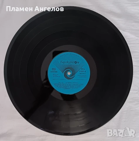Грамофонна плоча LZ-"Аз живея с музика. 