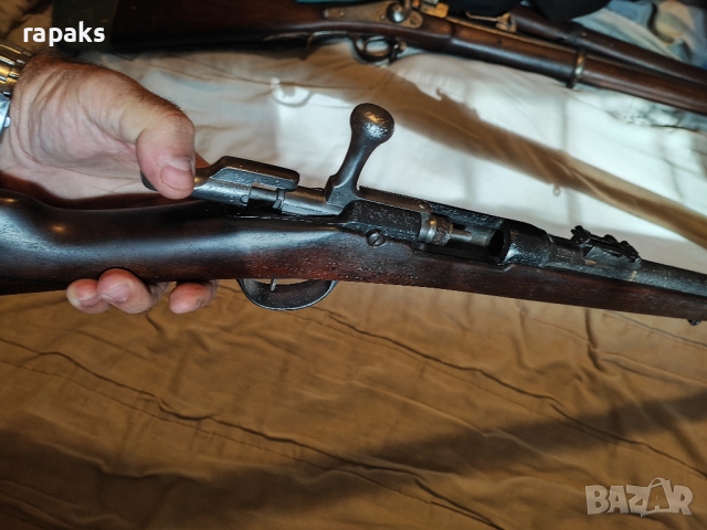 Шаспо. Пехотна пушка. Старинна автентична карабина, револвер

, снимка 6 - Антикварни и старинни предмети - 44685307