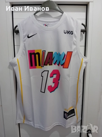 Чисто нов оригинален потник на Miami Heat - Bam Adebayo