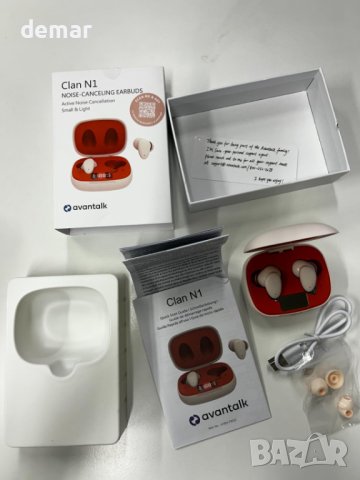 Avantalk Clan N1 - Безжични слушалки с активно шумопотискане, снимка 8 - Безжични слушалки - 44168716